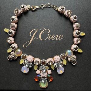 J. Crew Brulee statement necklace